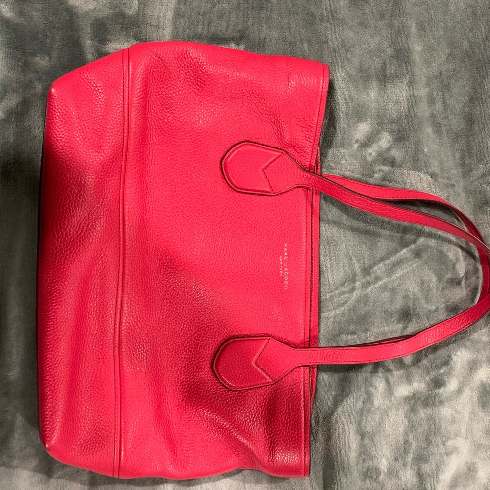 Marc Jacobs red leather bag